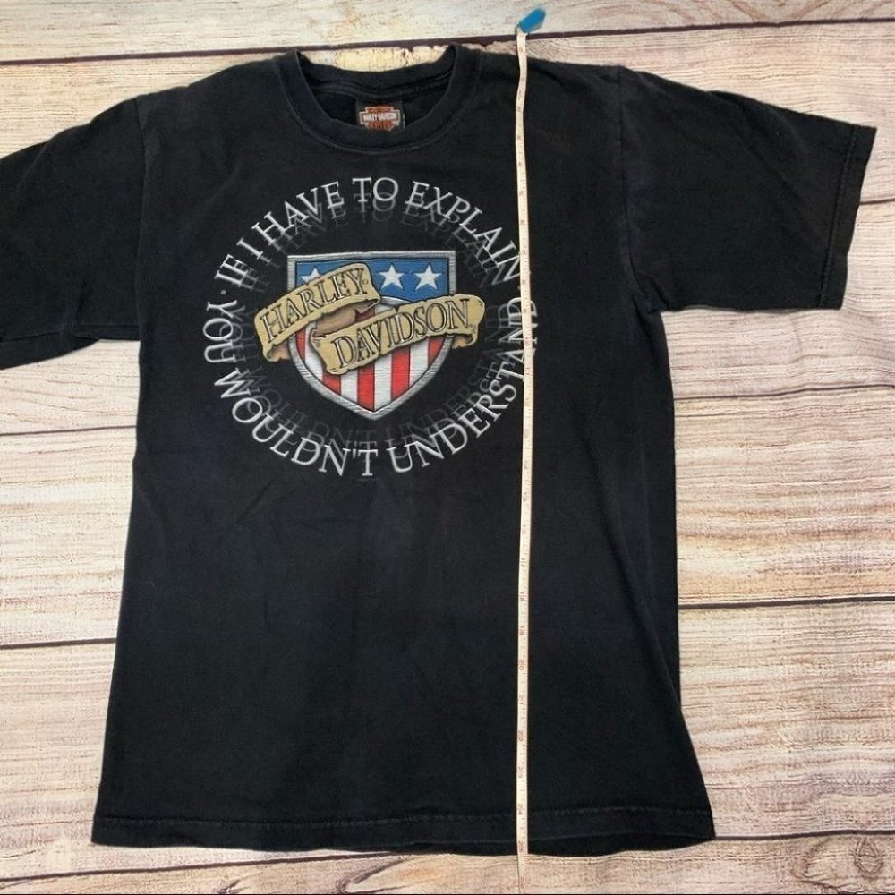 Harley Davidson Graphic Tee Size Small - Picture 5 of 8